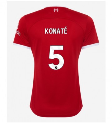 Liverpool Ibrahima Konate #5 Kotipaita Naisten 2023-24 Lyhyet Hihat